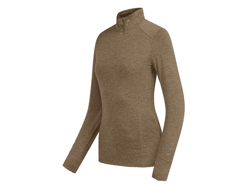 Funktions-Zip-Shirt Milano