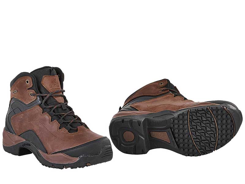 Reit- und Stallschuh DALLAS braun/schwarz