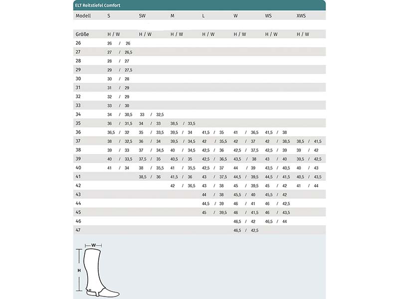 Reitstiefel *Comfort* von Waldhausen / alle Größen / alle Weiten Reitstiefel *Comfort* von Waldhausen / alle Größen / alle Weiten