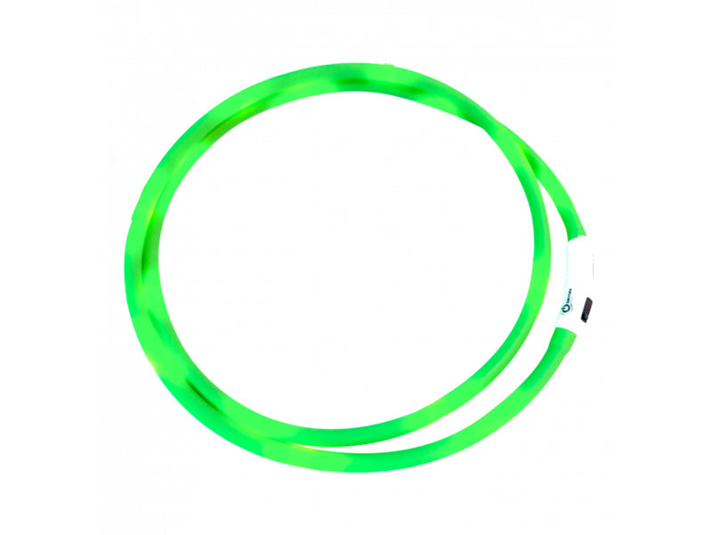 hellgrüner LED-HALSRIEMEN