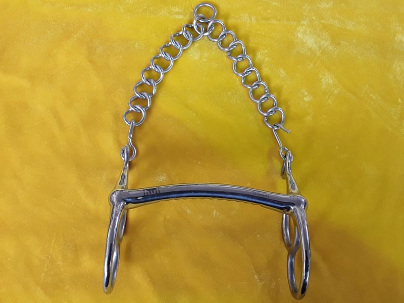 silberne Postkandare Stange