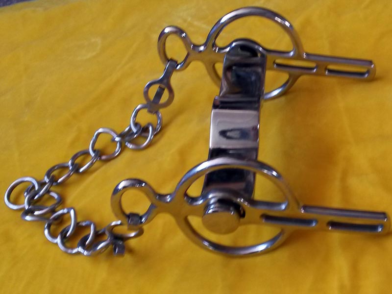 silbernes Schwebegebiss