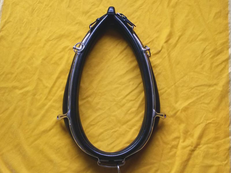 schwarzes Englisch Kummet 