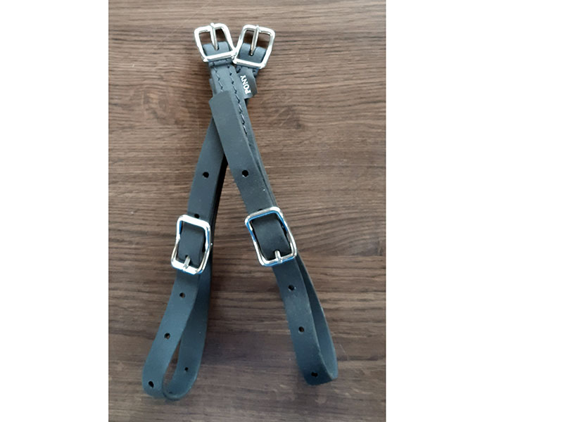 zwei Biothane Backenstücke ohne Scheuklappen