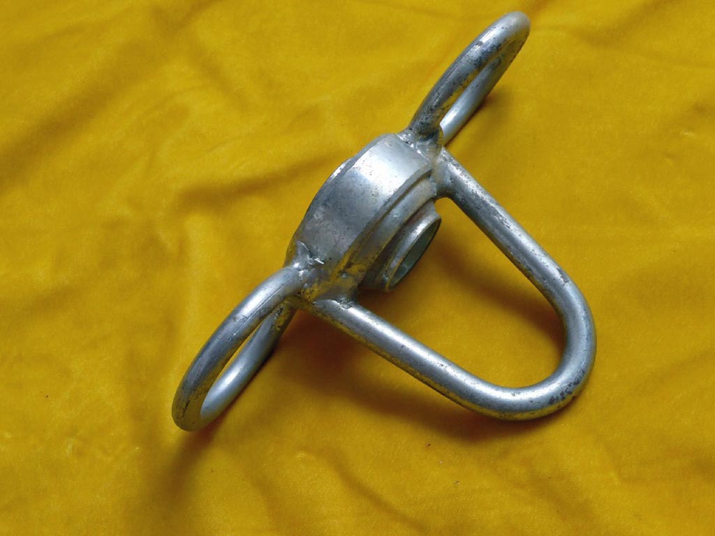 Silberne Deichselbrille 4-Spänner