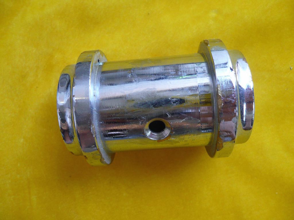 Silberne Endkappe für Ortscheid