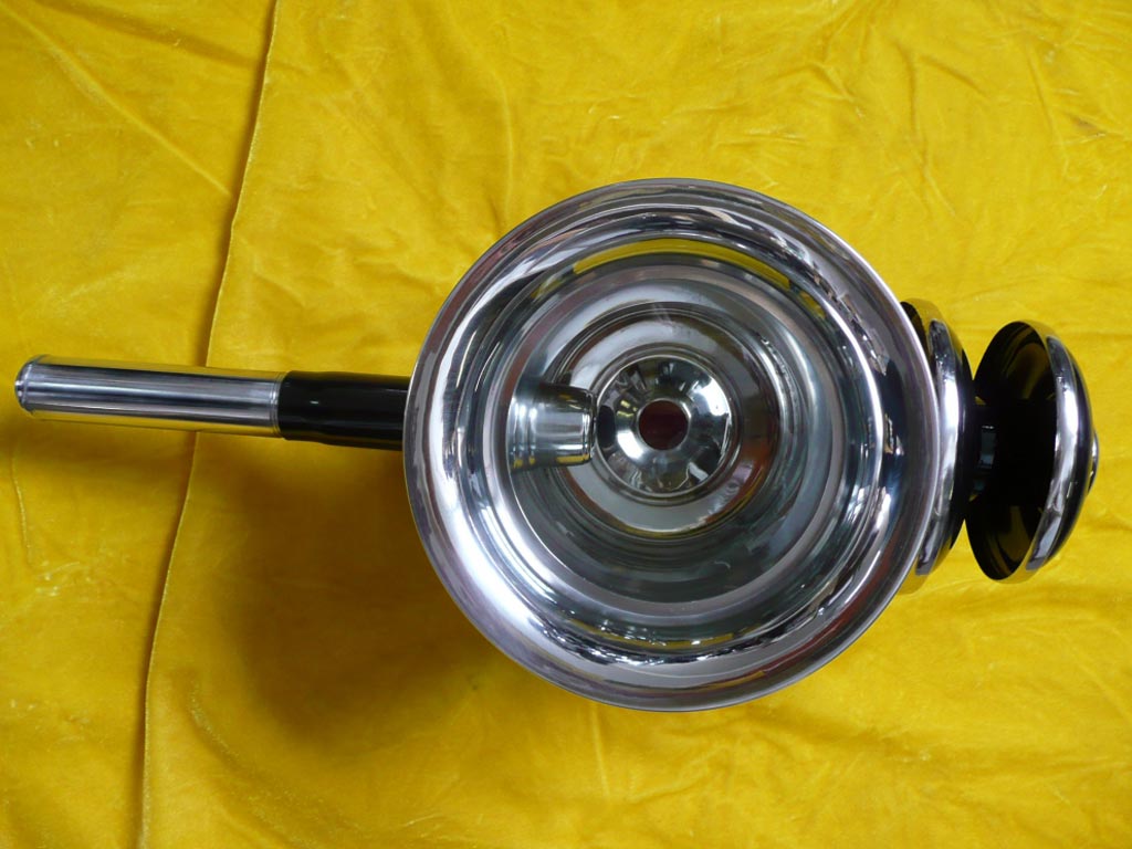 Schwarze Kutschenlampe