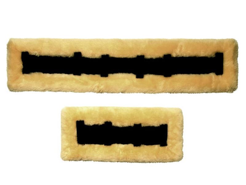 Selett-/ Brustblattunterlage Lammfell in verschiedenen Längen
