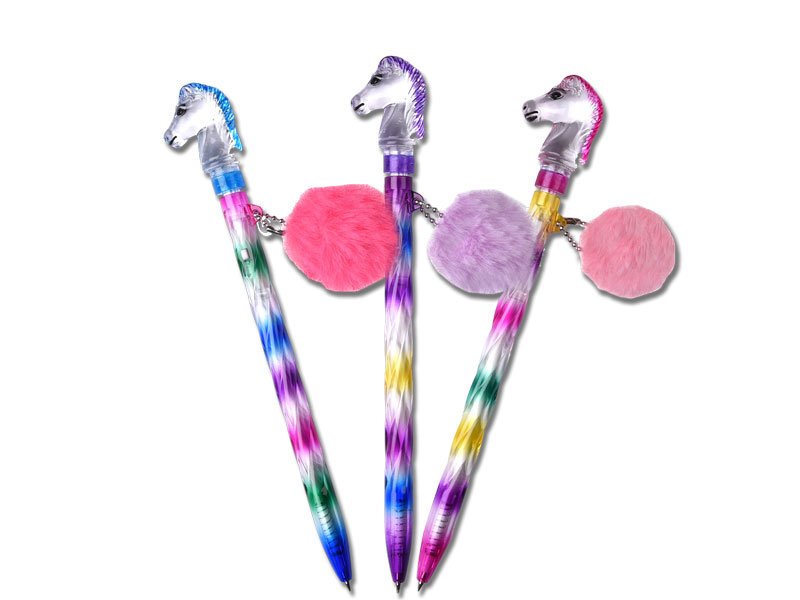 Kugelschreiber mit Bommel