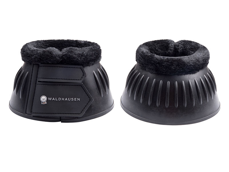 Hufglocke Gummi mit Synthetik-Fell, Paar