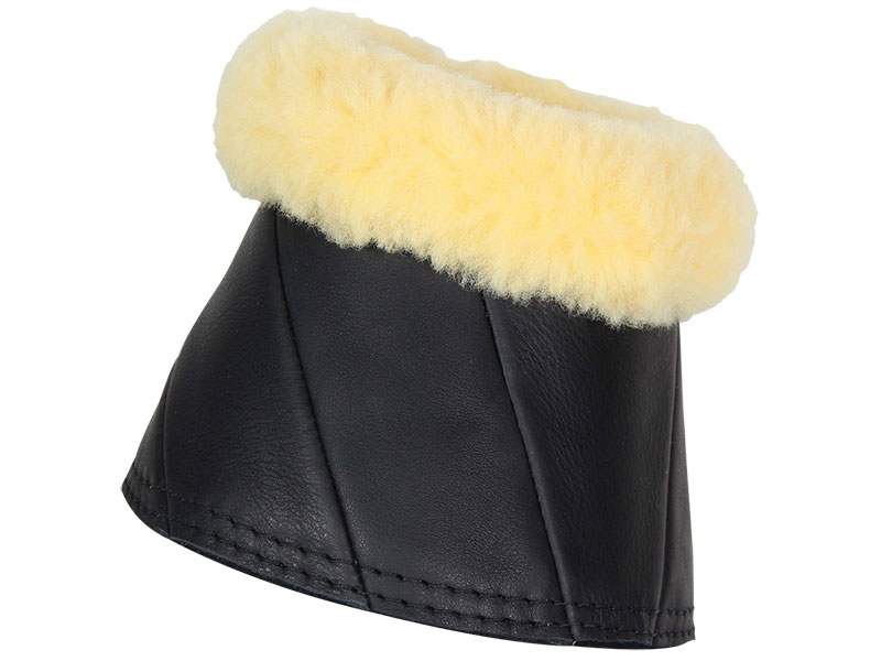 KenTaur Hufglocke Leder mit Lammfell