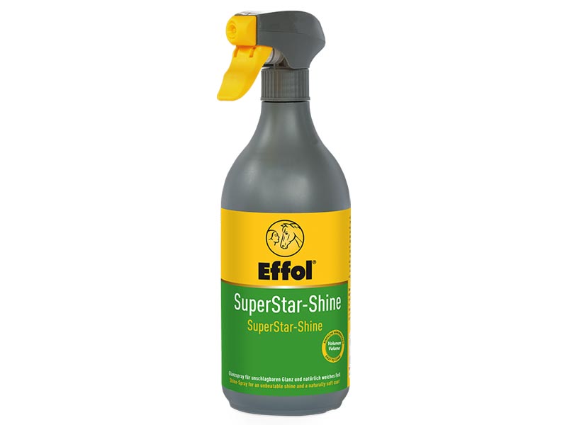 grau grün gelbe Sprühflasche mit Effol SuperStar Shine