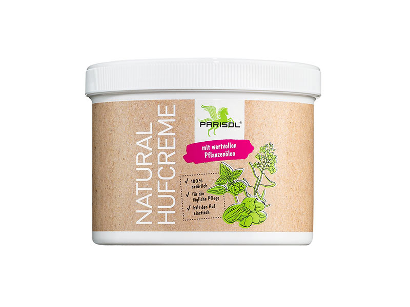 weiße Dose mit Hufcreme