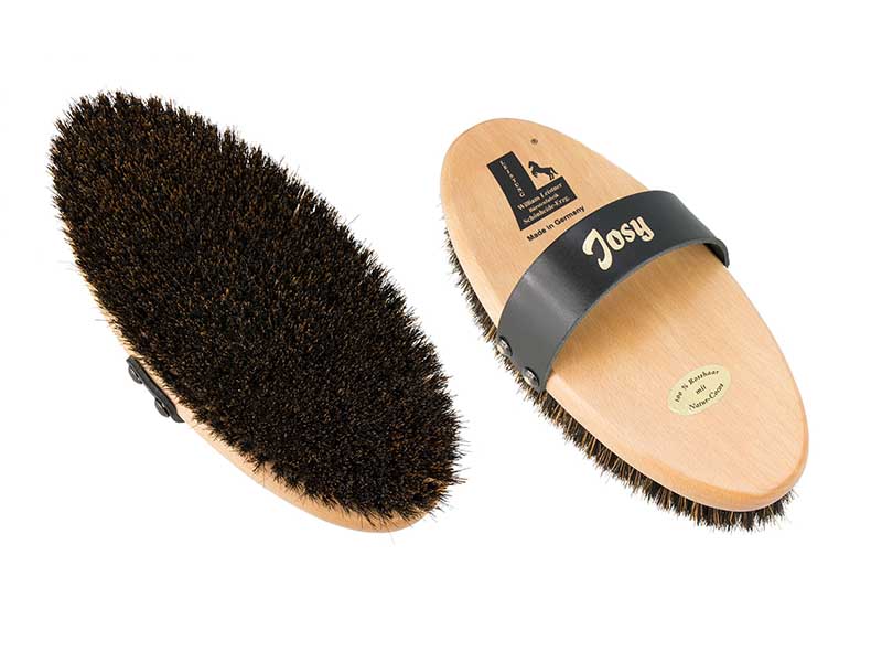 Kardätsche *Josy* Rosshaar/Naturfaser von Leistner