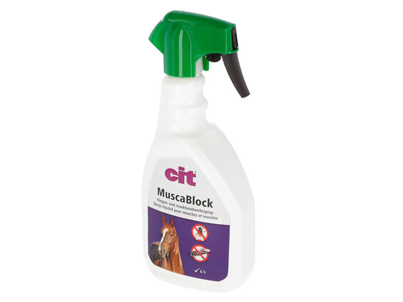 weiße Sprühflasche mit grünem Sprühkopf