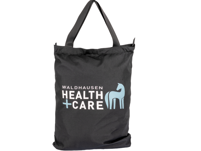 schwarze Tasche für Heiz- und Massagedecke