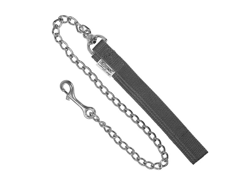 Führkette mit schwarzer Gurtschlaufe
