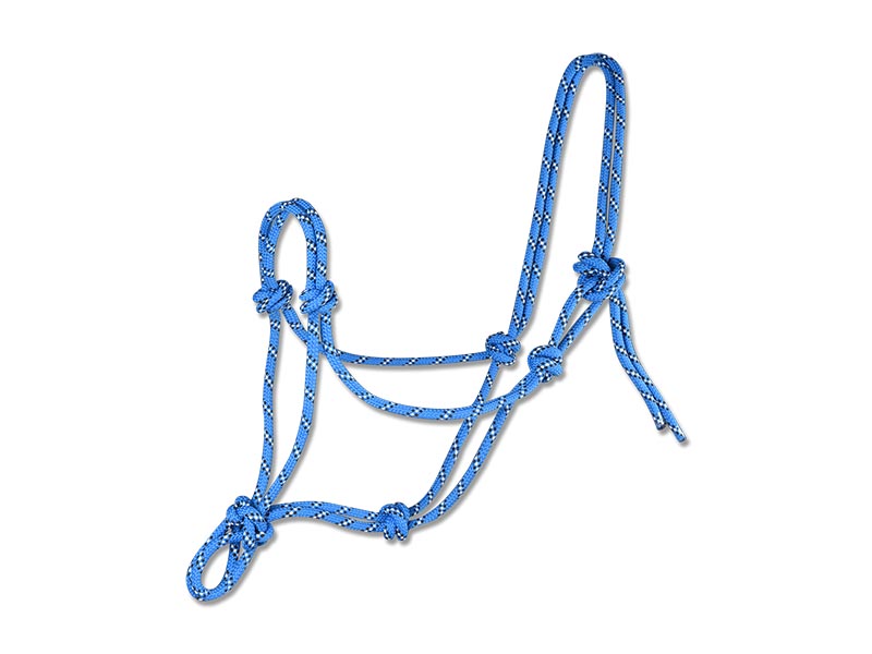 Knotenhalfter Waldhausen farblich sortiert Knotenhalfter Waldhausen farblich sortiert