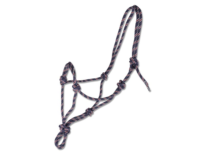 Knotenhalfter Waldhausen farblich sortiert Knotenhalfter Waldhausen farblich sortiert