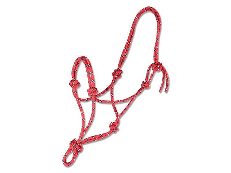 Knotenhalfter Waldhausen farblich sortiert Knotenhalfter Waldhausen farblich sortiert