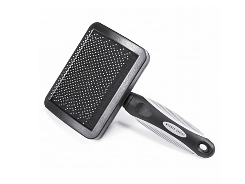 LAMMFELLBÜRSTE schwarz/grau | Universal