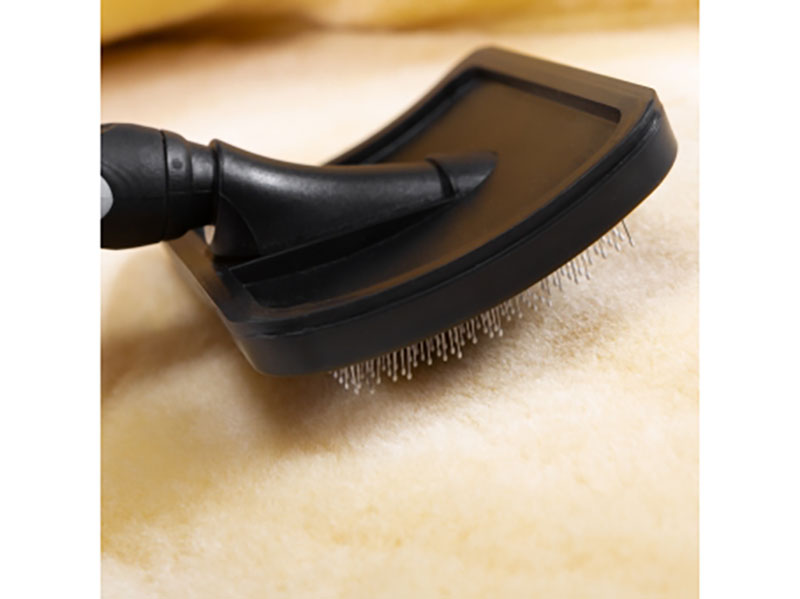 LAMMFELLBÜRSTE schwarz/grau | Universal