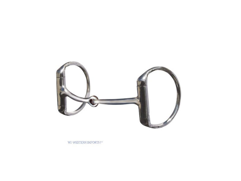 Offset D-Ring Premium Snaffle Bit