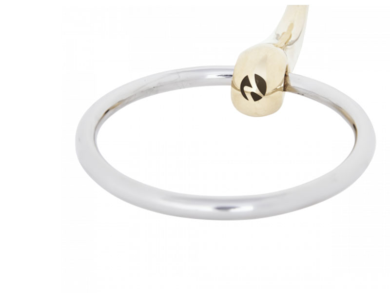 WASSERTRENSE KAUGAN®-SHAPED 16 MM, DOPPELT GEBROCHEN WASSERTRENSE KAUGAN®-SHAPED 16 MM, DOPPELT GEBROCHEN