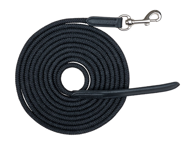 schwarzes Bodenarbeitsseil