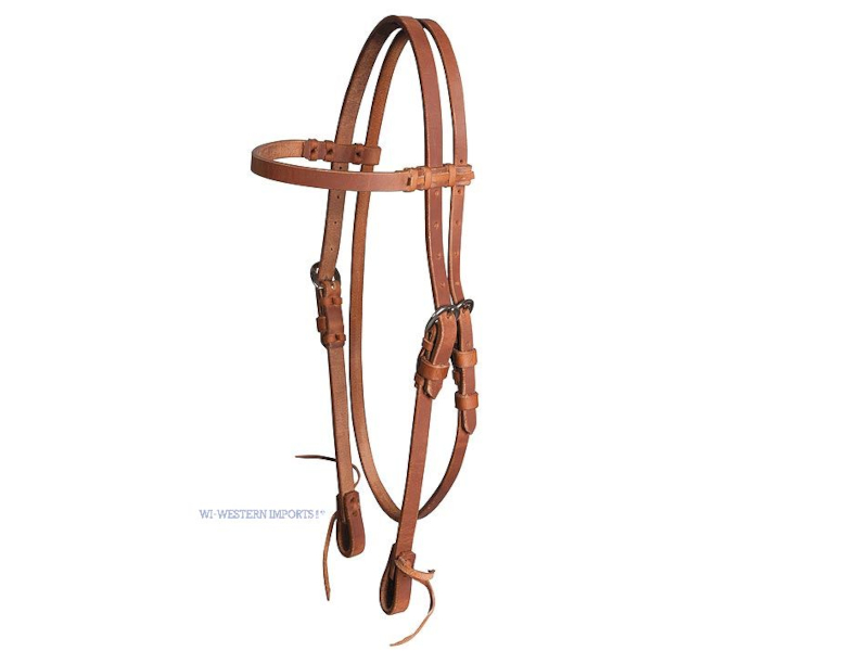 Western Kopfstück Ecoline gerader Stirnriemen Western Kopfstück Ecoline gerader Stirnriemen