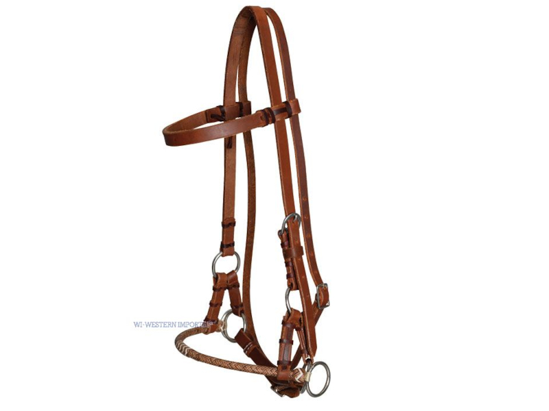 Sidepull Rawhide Nose