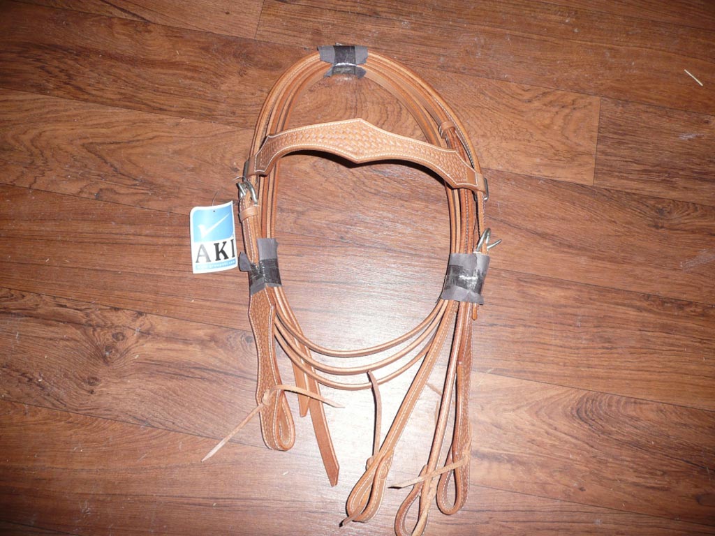 Western Kopfstück *natural* Pony Western Kopfstück *natural* Pony