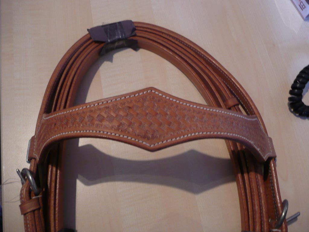 Western Kopfstück *natural* Pony