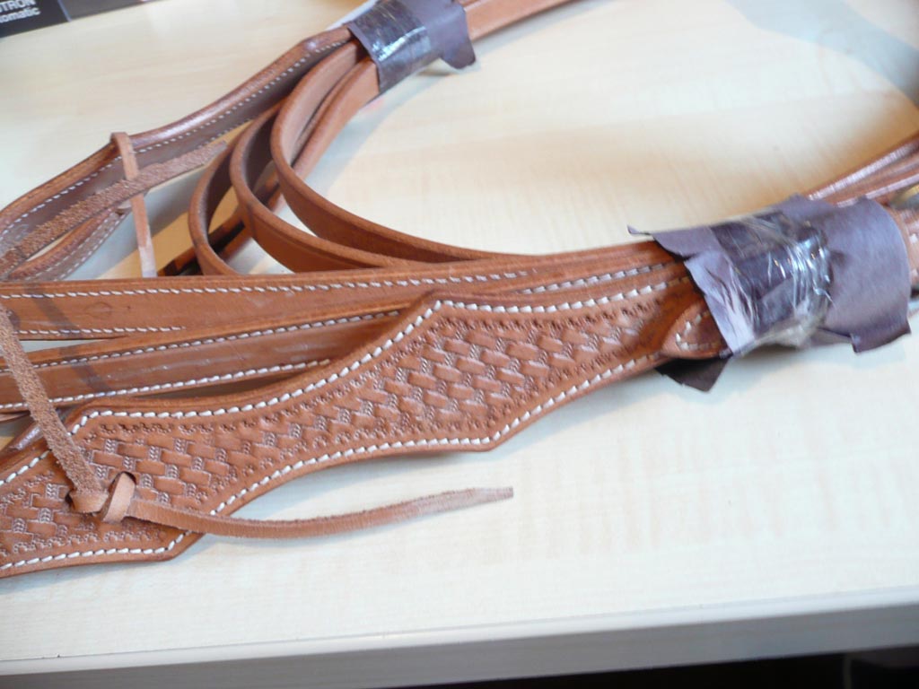 Western Kopfstück *natural* Pony Western Kopfstück *natural* Pony