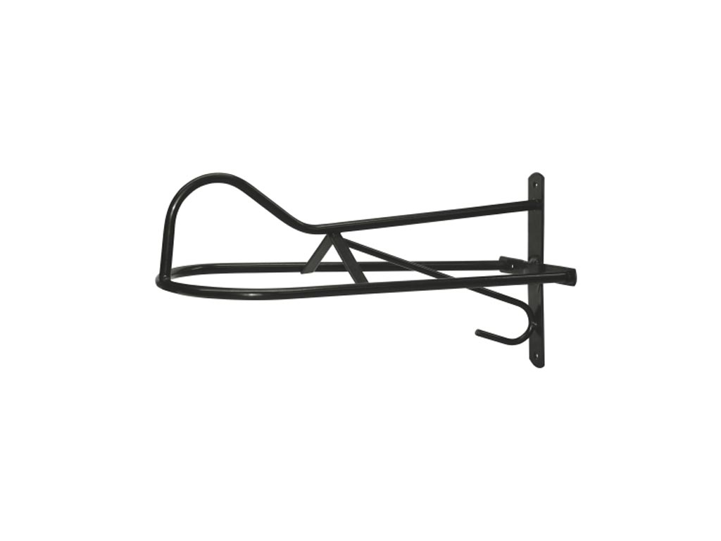 Schwarzer Westernsattelhalter