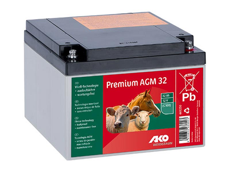 Premium AGM Batterie 32AH