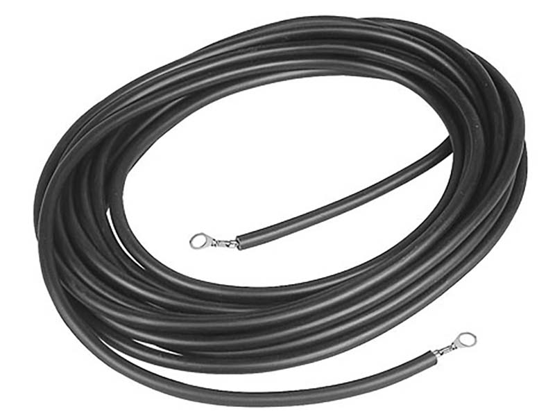 Zaunleitungs-/Erdanschluss-Kabel / 3m und 8m Länge Zaunleitungs-/Erdanschluss-Kabel / 3m und 8m Länge